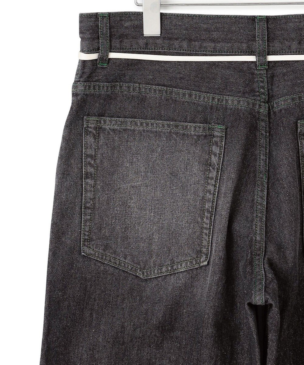 J.PRESS YORK STREET 【UNISEX】ウォッシュドワイド デニムパンツ 