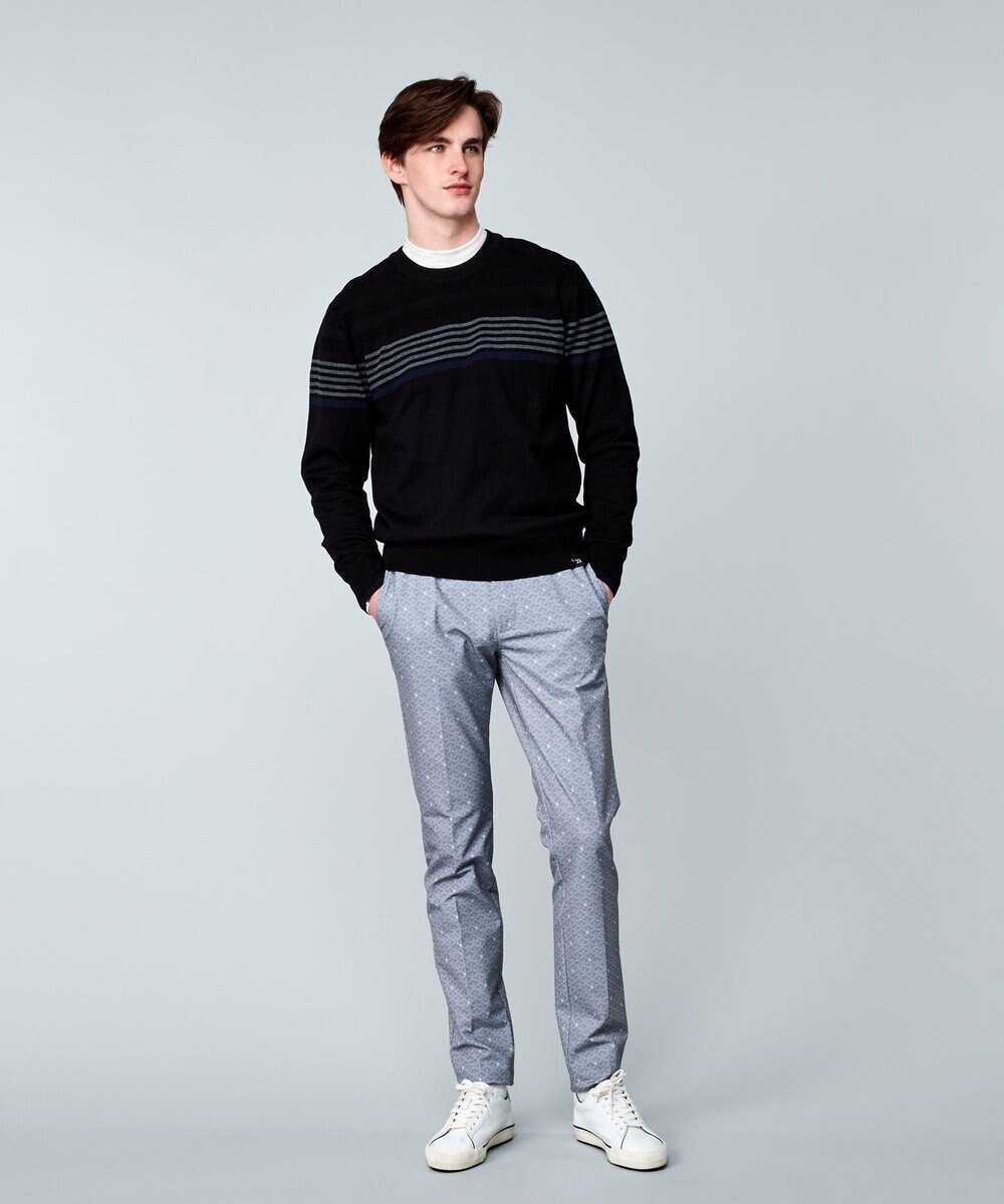 23区GOLF 嬉しいインナー付き【ニット＋吸湿発熱インナー】ニット ツインセット 