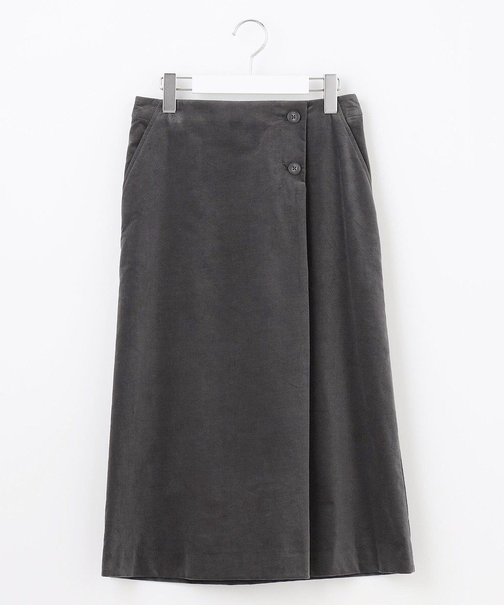 J.PRESS LADIES 【洗える・吸水速乾】AIRDUROY LIGHT コーデュロイ スカート 