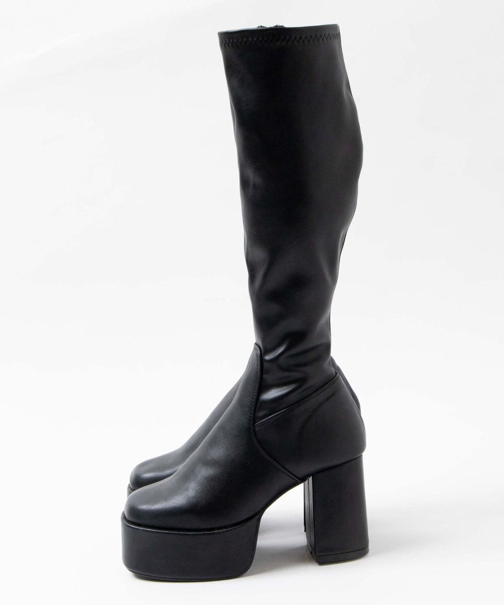 WEGO ストーム付きヒールロングブーツ 