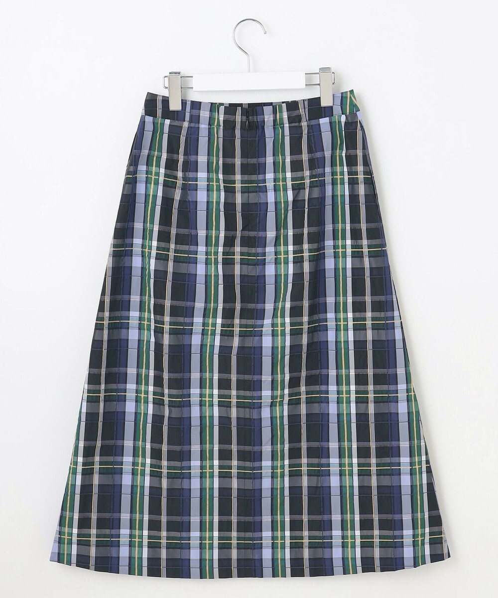 J.PRESS LADIES 【洗える】ECO DOBBY チェック スカート 