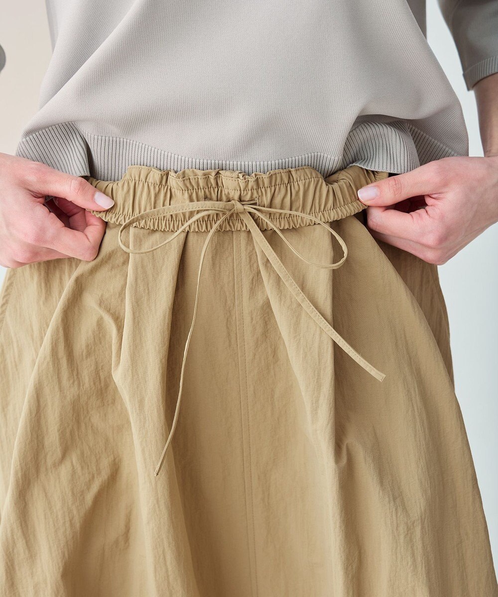 ANY L 【2SET】バイカラーポロニット×スカートセット 