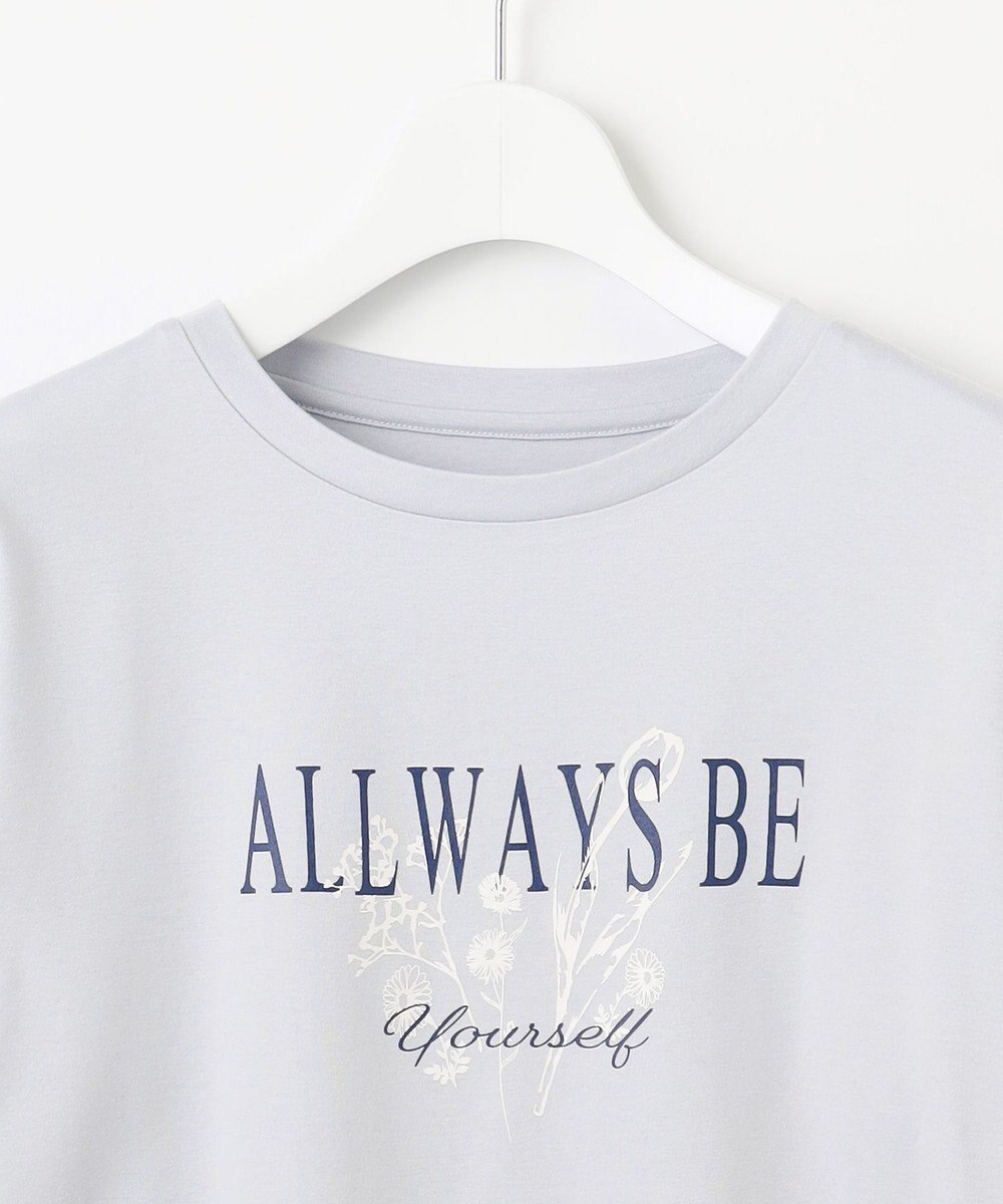 Feroux メッセージプリント・ロングスリーブTシャツ 