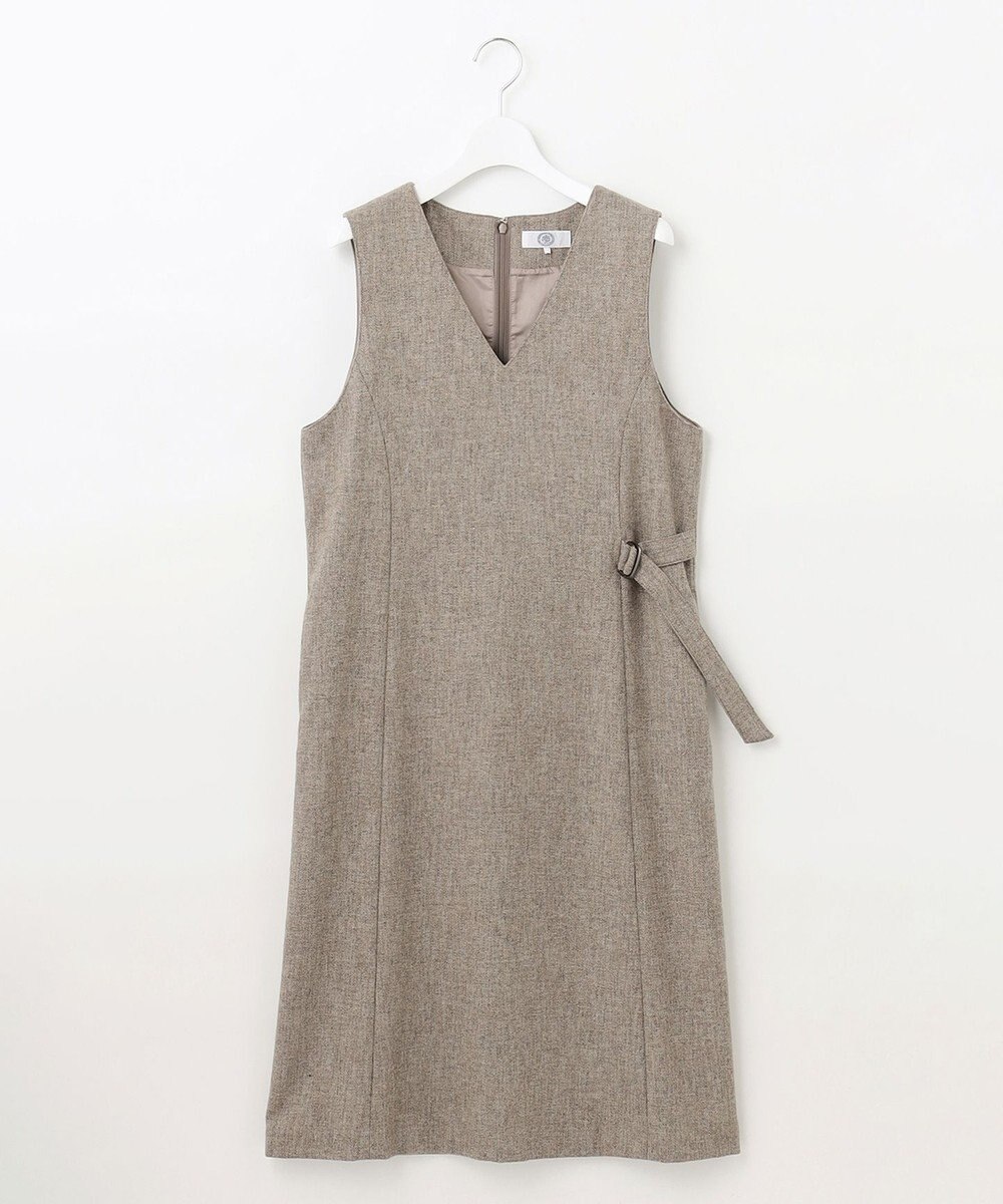 J.PRESS LADIES シャンブレーツイル ジャンパースカート 