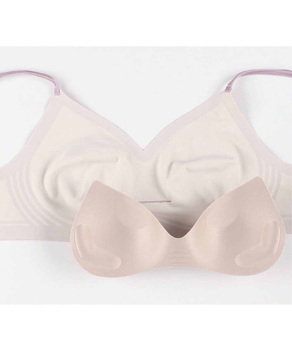 WACOAL ノンワイヤーブラ 【GOCOCi ゴコチ】 ラクなのにしっかりフィット 立体的なバストシルエット レディース ハーフトップ ブラトップ CGG233 /ワコール 