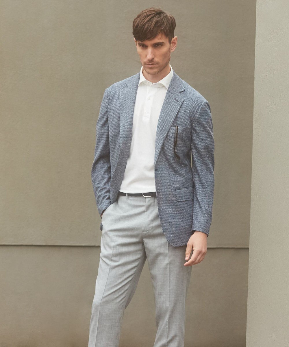 GOTAIRIKU 2年連続売上NO1【仕事で着られる】キレイめ 鹿の子ビズポロシャツ 