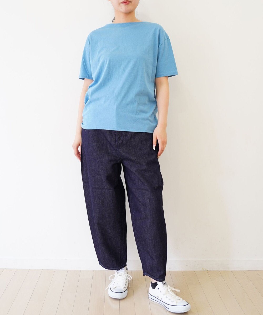 TOQUE 〈大草直子さんアドバイザー〉 【天然素材】タンギス コットン天竺半袖Tシャツ 