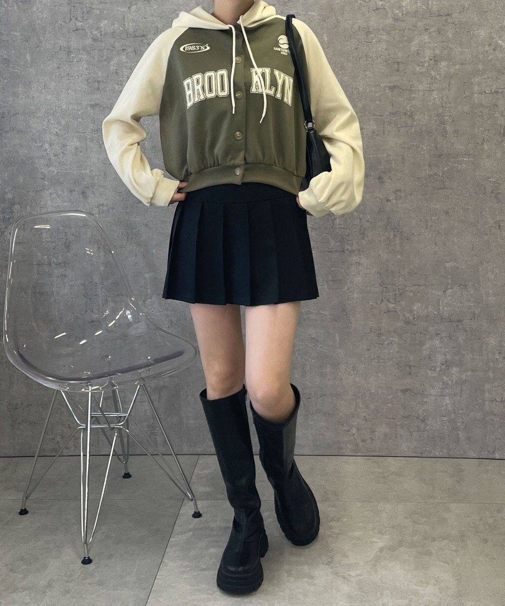 WEGO カレッジカットパーカー 