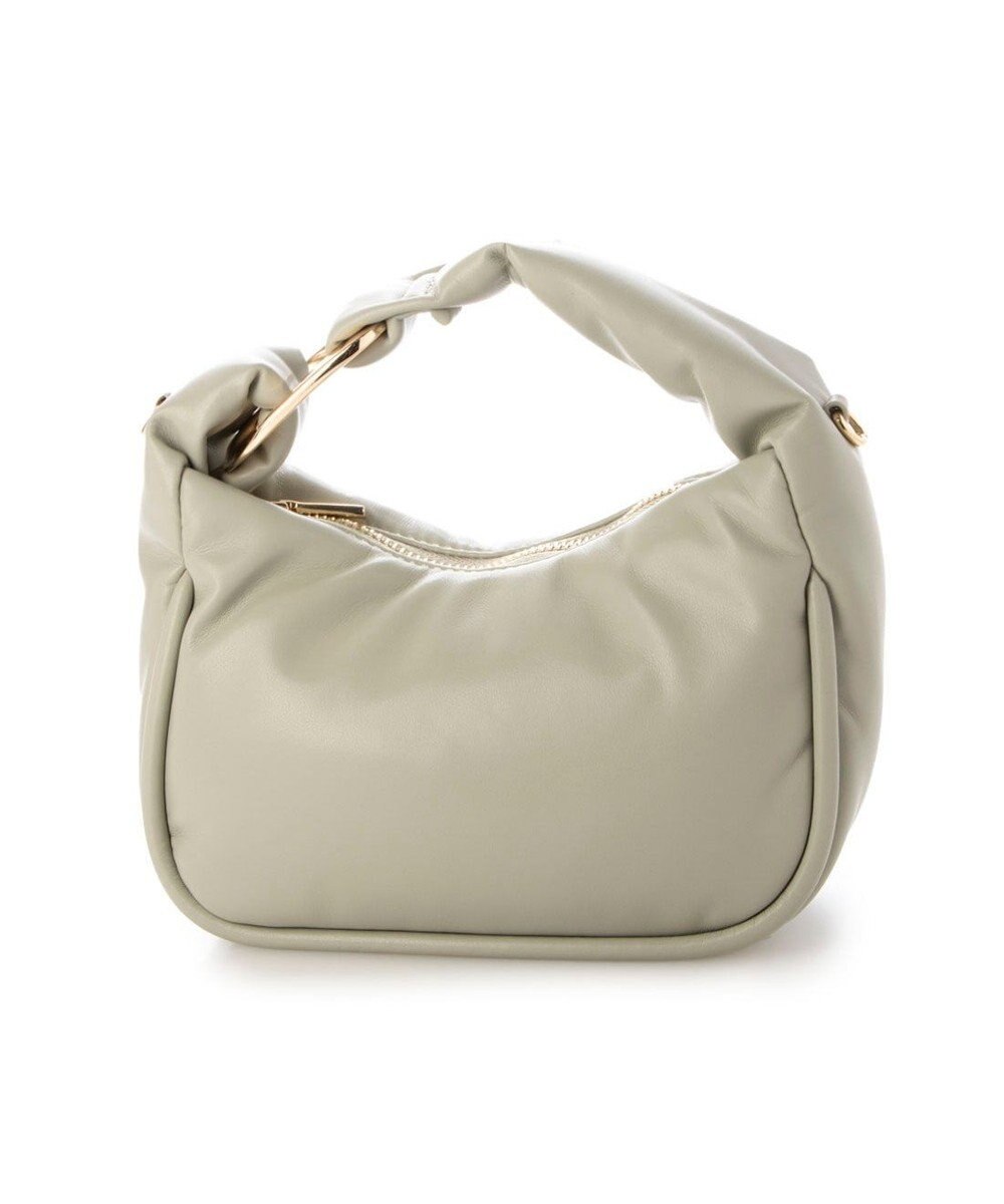 UNBILLION 【テレビ ドラマ着用アイテム】カシュカシュ cachecache / メタルアクセントパフィミニショルダー 