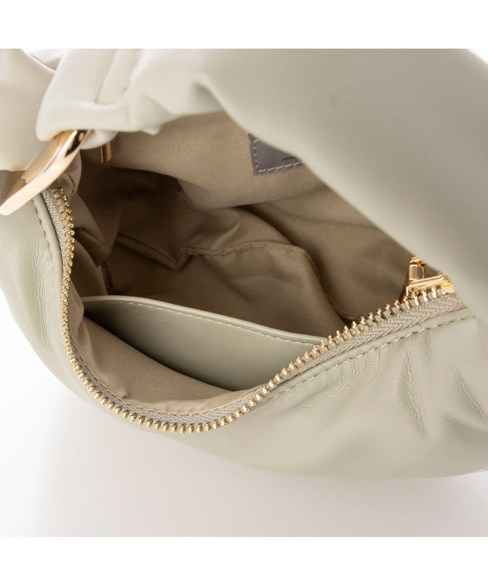 UNBILLION 【テレビ ドラマ着用アイテム】カシュカシュ cachecache / メタルアクセントパフィミニショルダー 