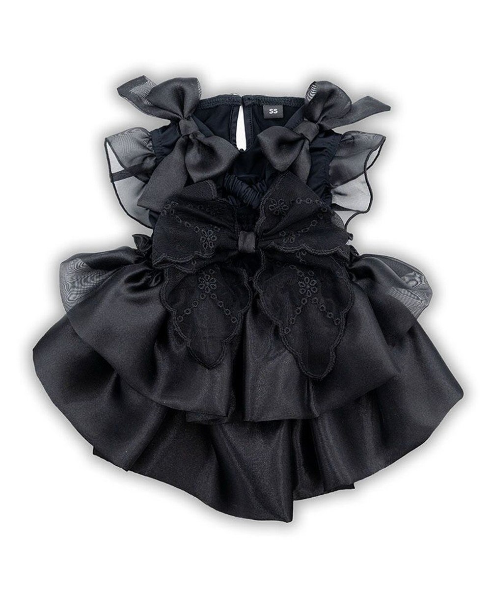 PET PARADISE cherircouture 接触冷感リボンワンピース 《ブラック》 小型犬 