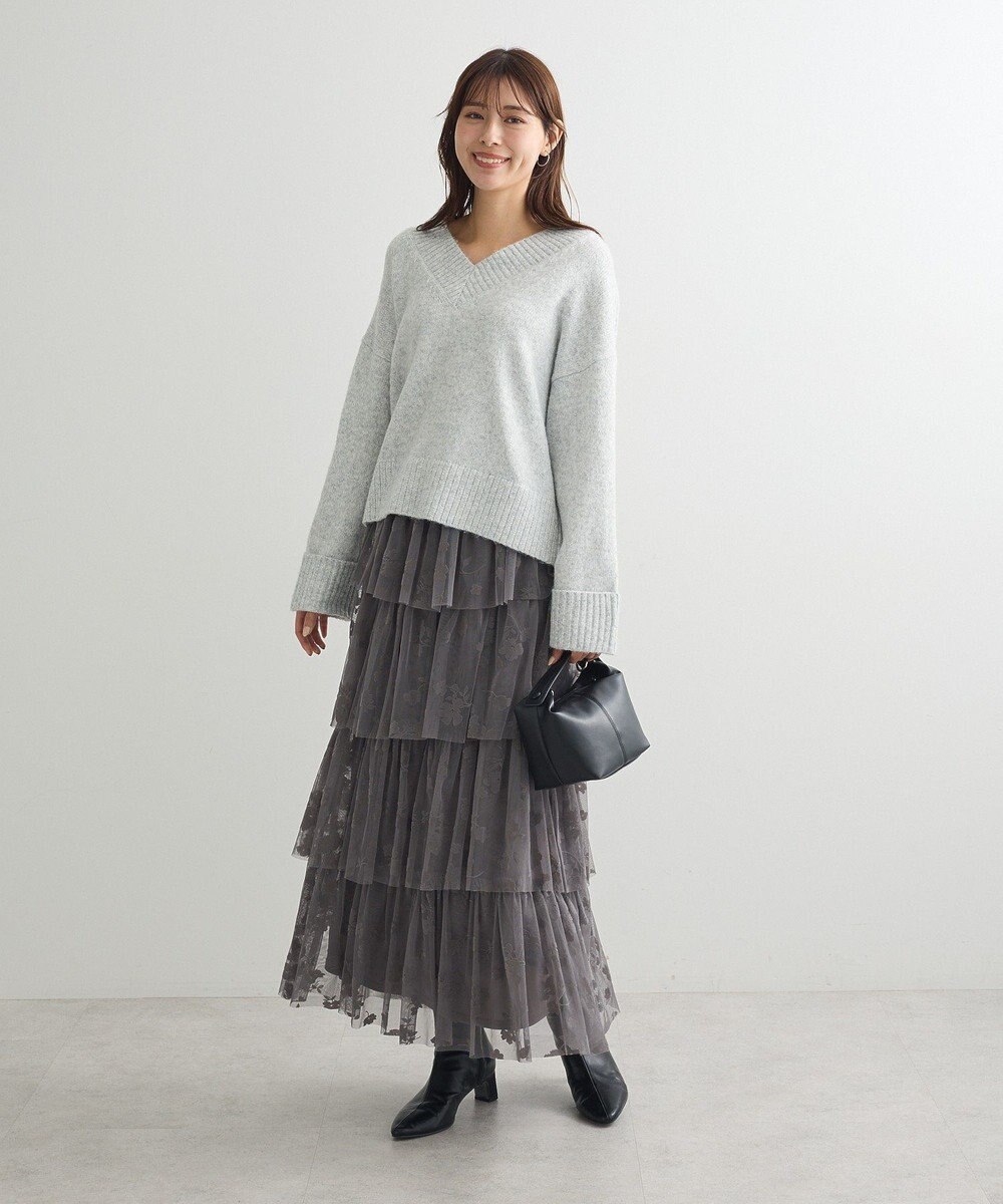 Green Parks ・ＥＬＥＮＣＡＲＥ　ＤＵＥ　フロッキーｐｔチュールスカート 