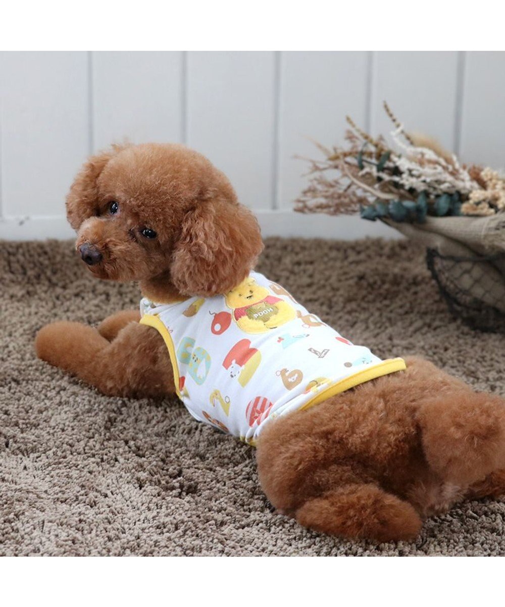 PET PARADISE ディズニー くまのプーさん ペティヒート タンクトップ 数字柄 小型犬 