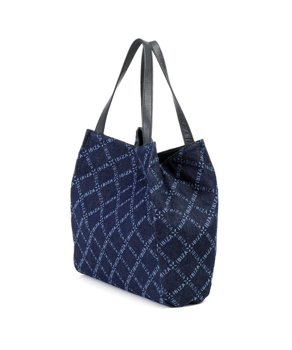 IBIZA バケーロ　ロゴデニム　ハンドバッグ 