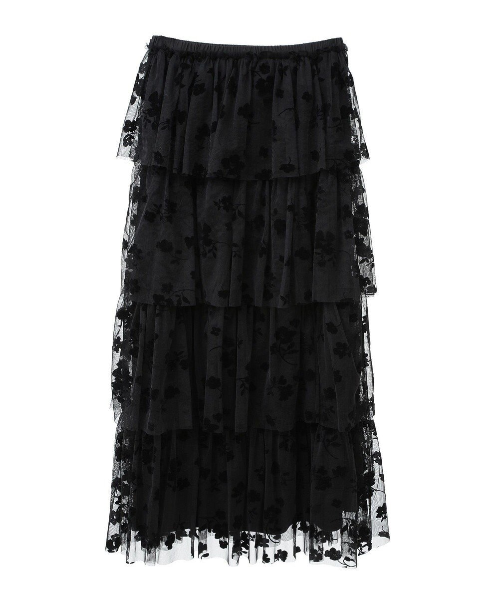 Green Parks ・ＥＬＥＮＣＡＲＥ　ＤＵＥ　フロッキーｐｔチュールスカート 