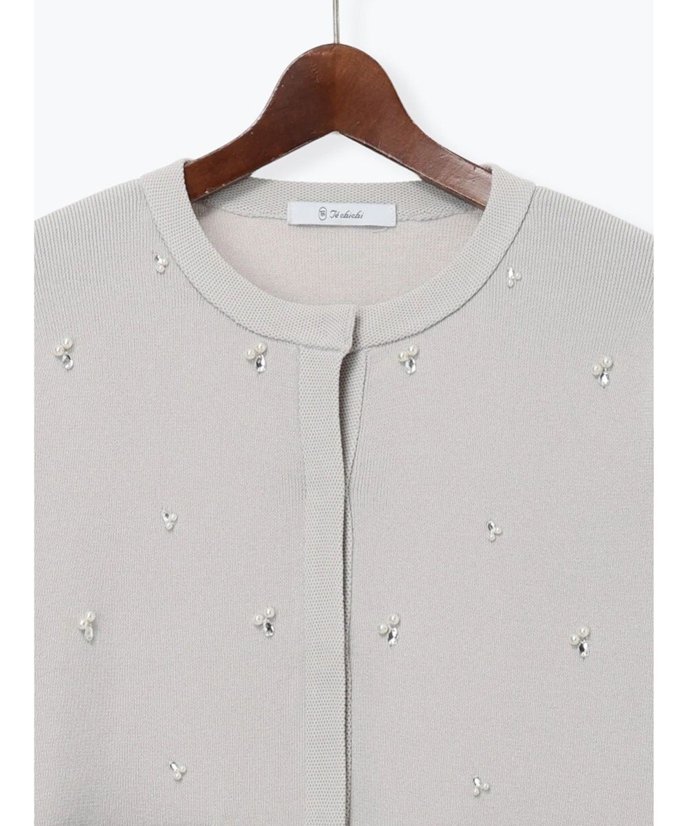 Te chichi パールビジューニットライトジャケット《2026 spring catalog item》 