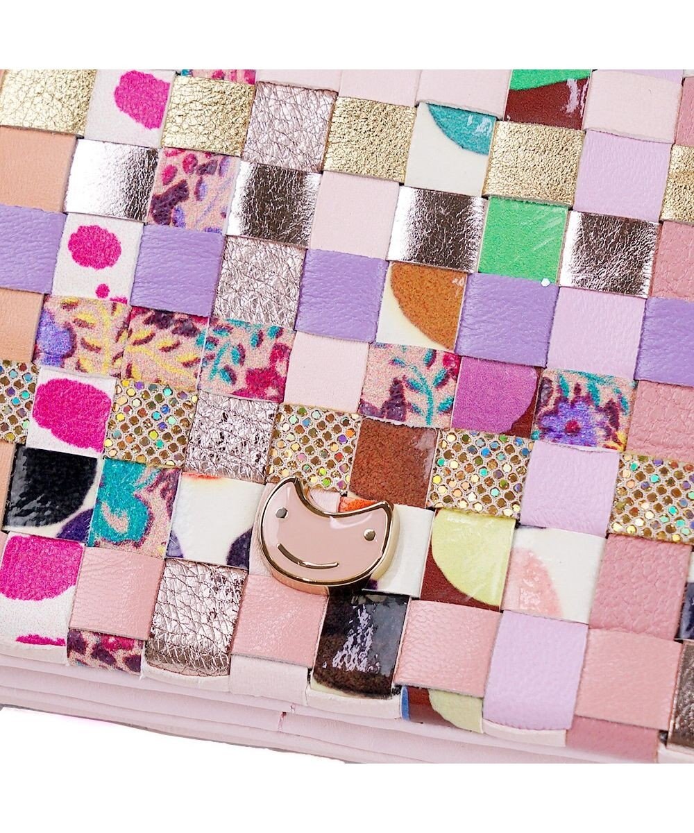 tsumori chisato CARRY エポネコメッシュ 長財布 2つ折り かぶせタイプ 