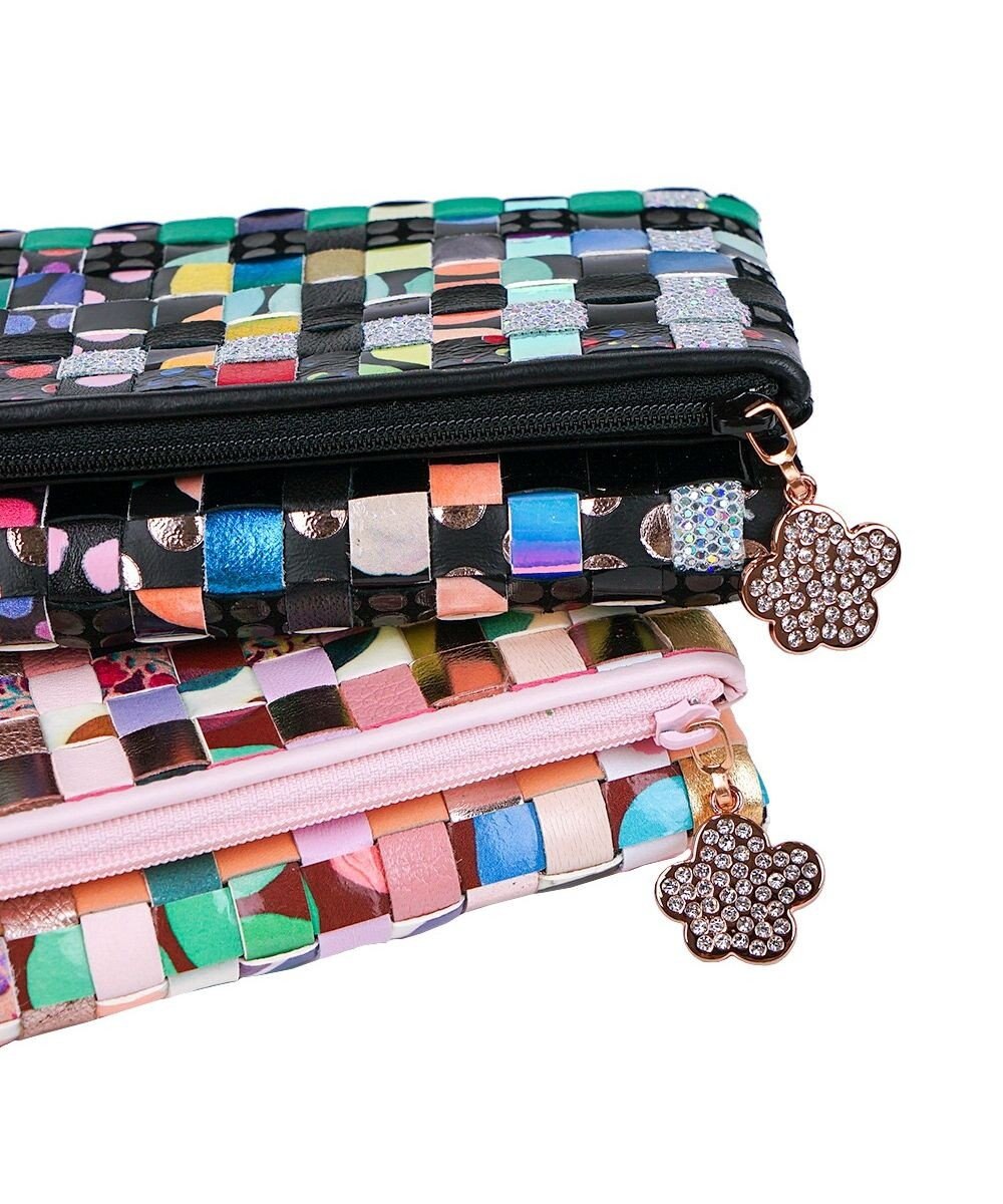 tsumori chisato CARRY エポネコメッシュ 長財布 2つ折り かぶせタイプ 