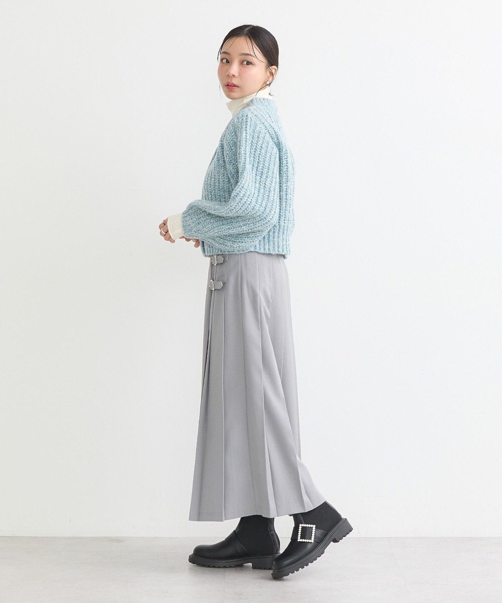 earth music&ecology ローゲージニットショートカーディガン 