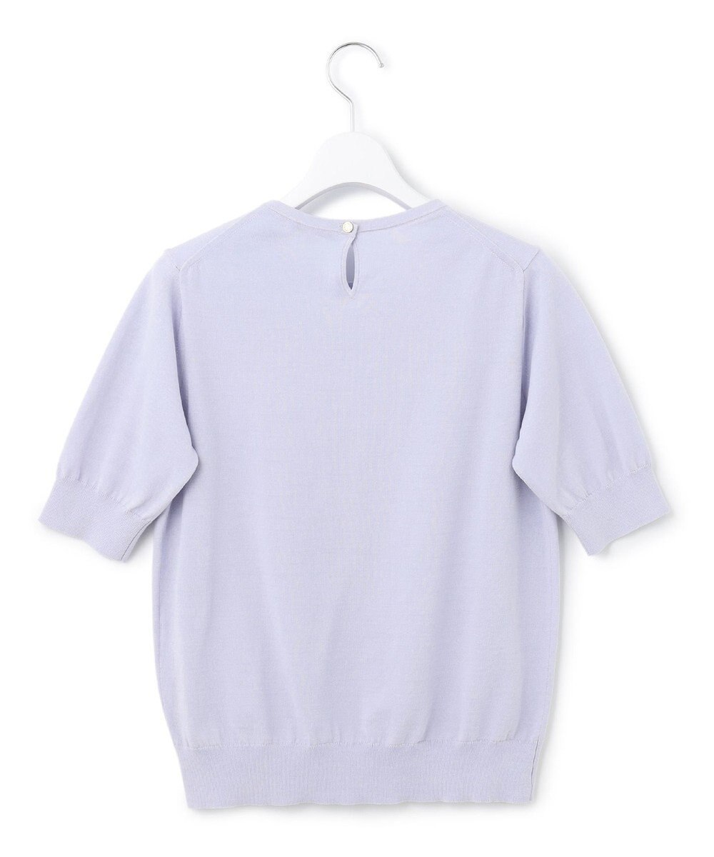 23区 L 【アンサンブル対応/洗える】プレミアム コットン 半袖 プルオーバー 