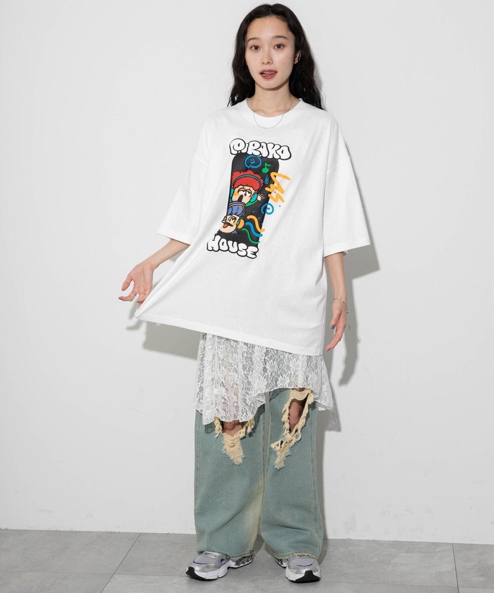 WEGO 【ユニセックス着用ITEM/MLサイズ展開】別注PIRAKOグラフィックT（S） 