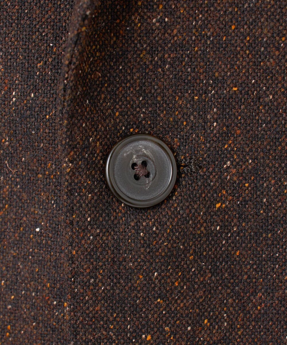 GOTAIRIKU 【MARLANE/マルラーネ】ウールシルク ホームスパン スーツ（ブラウン） 