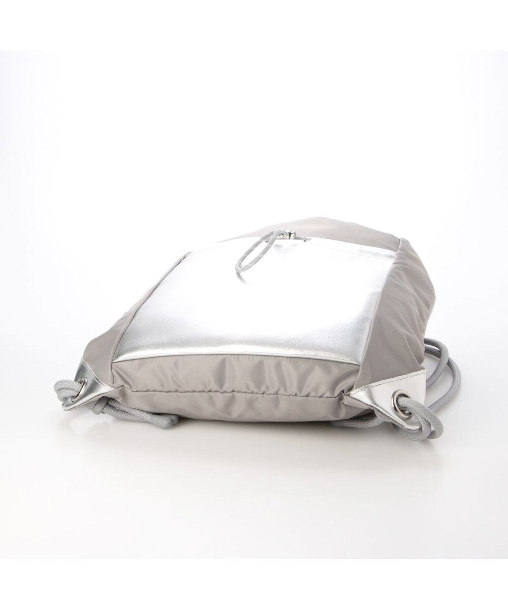 UNBILLION ペルケ perche / ナイロン×牛革ドローコード2wayナップサック 