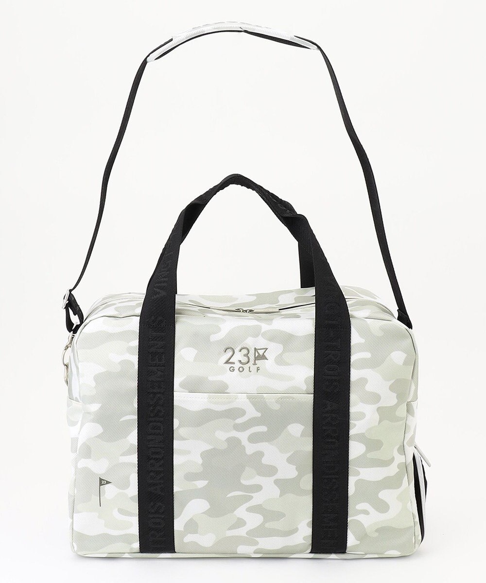 23区GOLF 【UNISEX】カモフラ柄 ボストンバッグ 