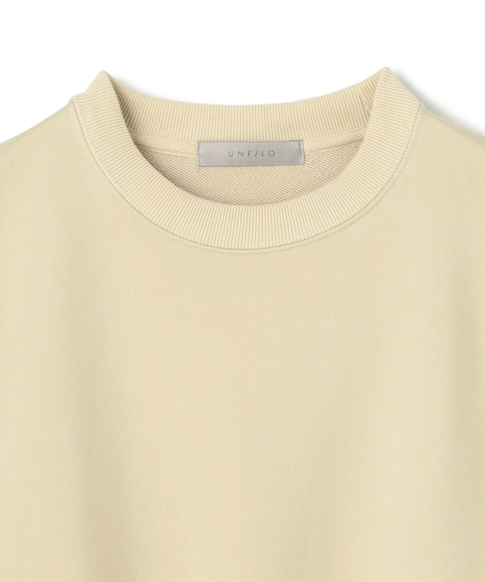 UNFILO MENS ナイロン裏毛 クルーネック 