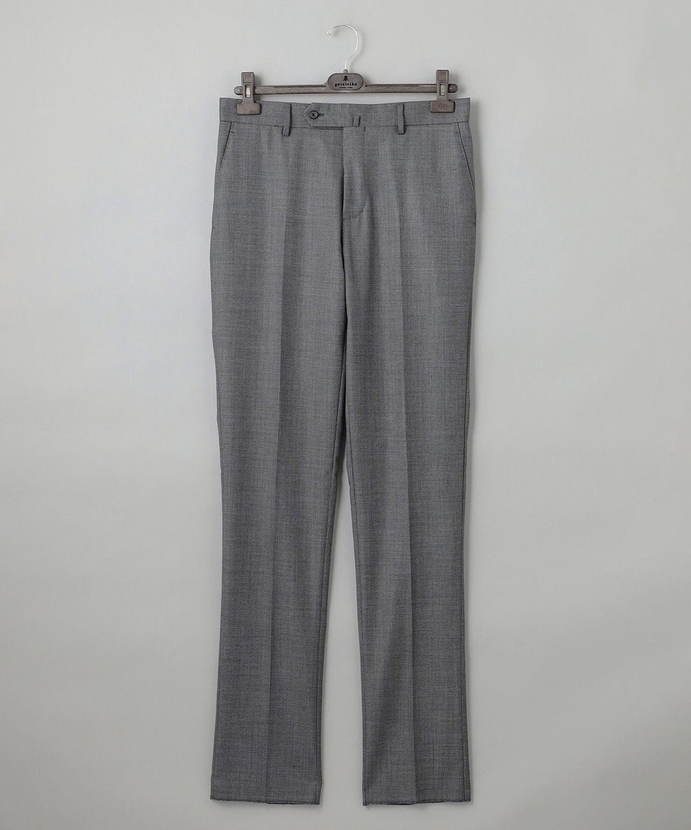 GOTAIRIKU 横に伸びる【TasmaniaWool/タマニアウール】ストレッチ スーツ（グレー） 