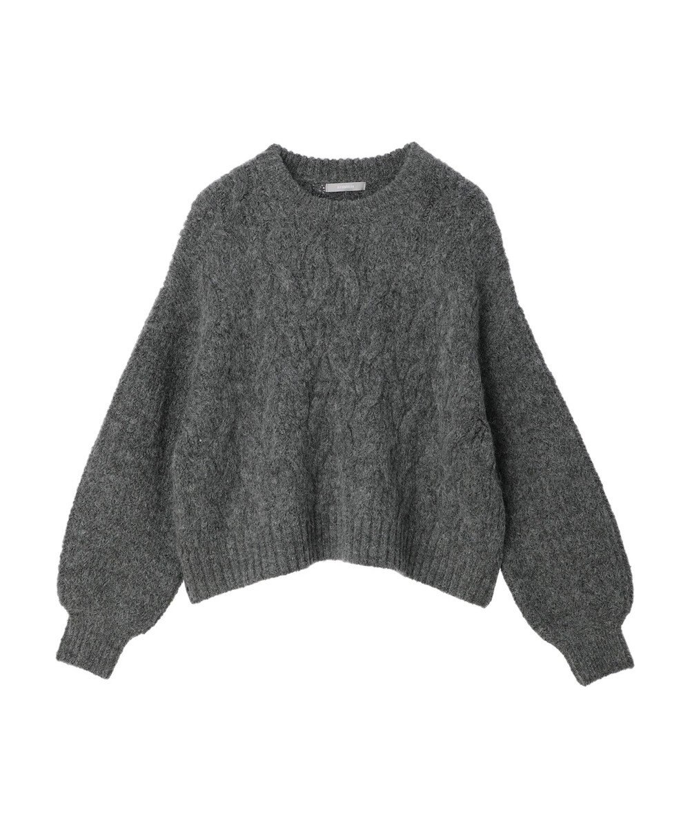 Green Parks armonia. ケーブルニットプルオーバー 