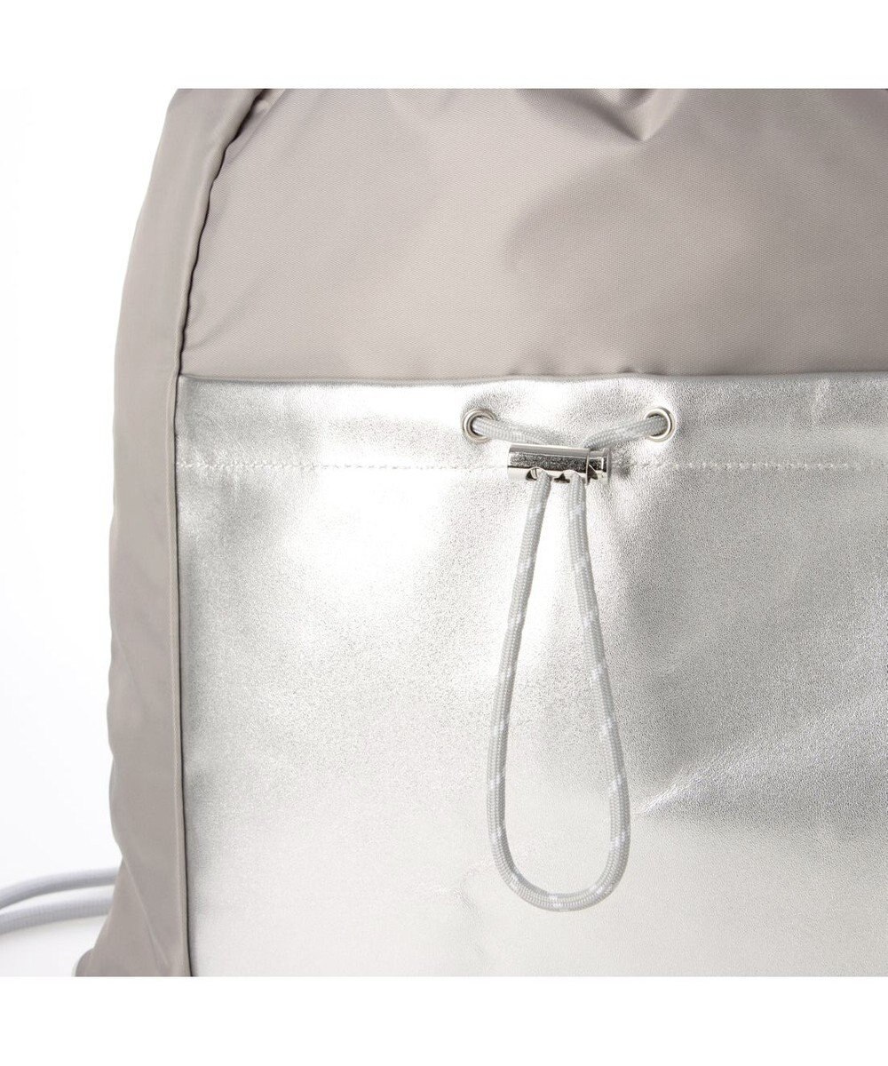 UNBILLION ペルケ perche / ナイロン×牛革ドローコード2wayナップサック 