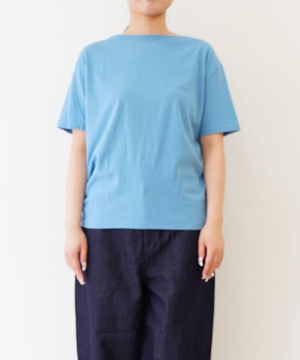 TOQUE 〈大草直子さんアドバイザー〉 【天然素材】タンギス コットン天竺半袖Tシャツ 