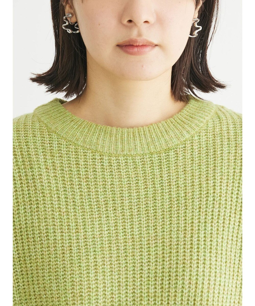 Green Parks ＭＩＸ畦ニットチュニック 