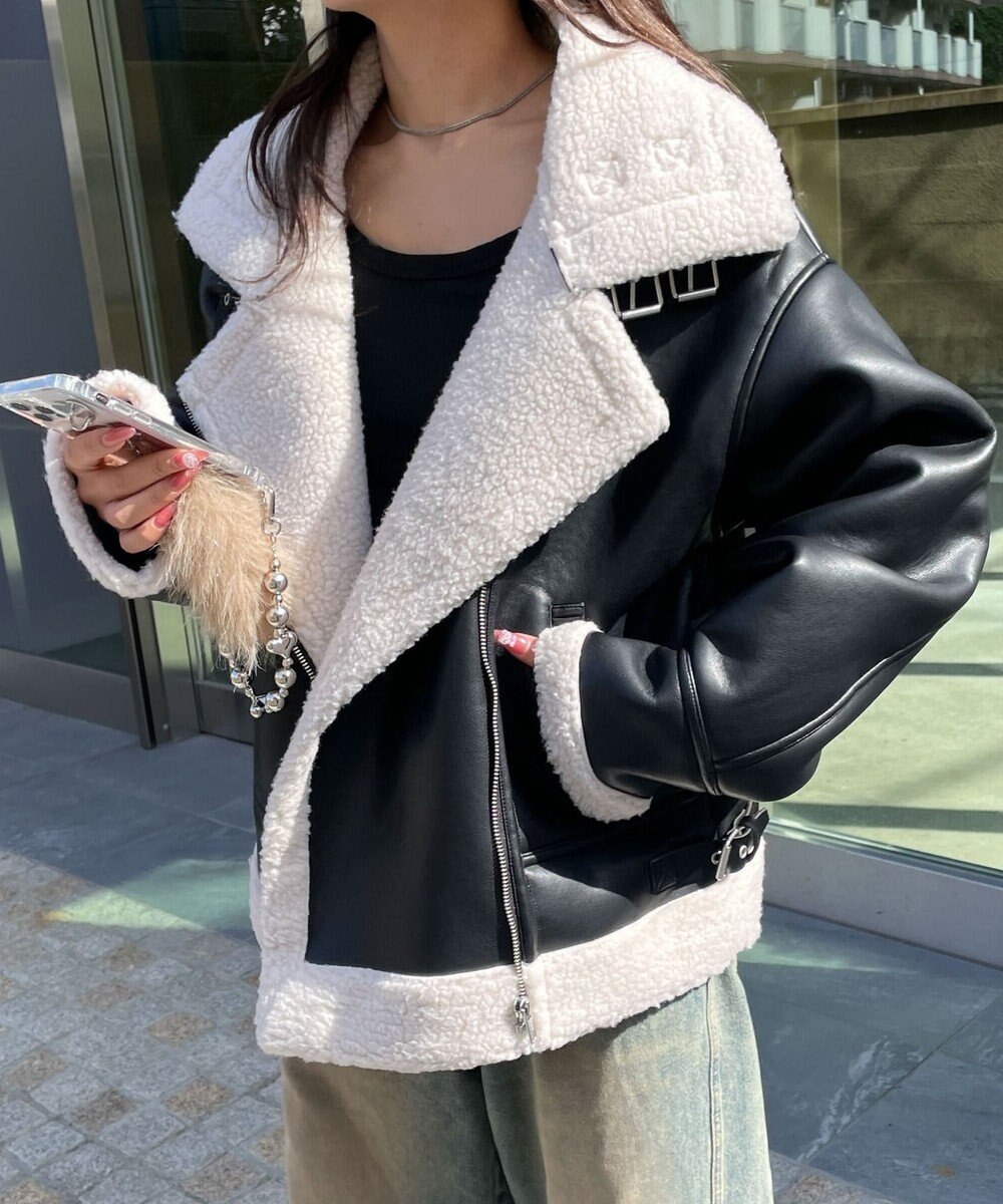 WEGO ボアフライトジャケット 