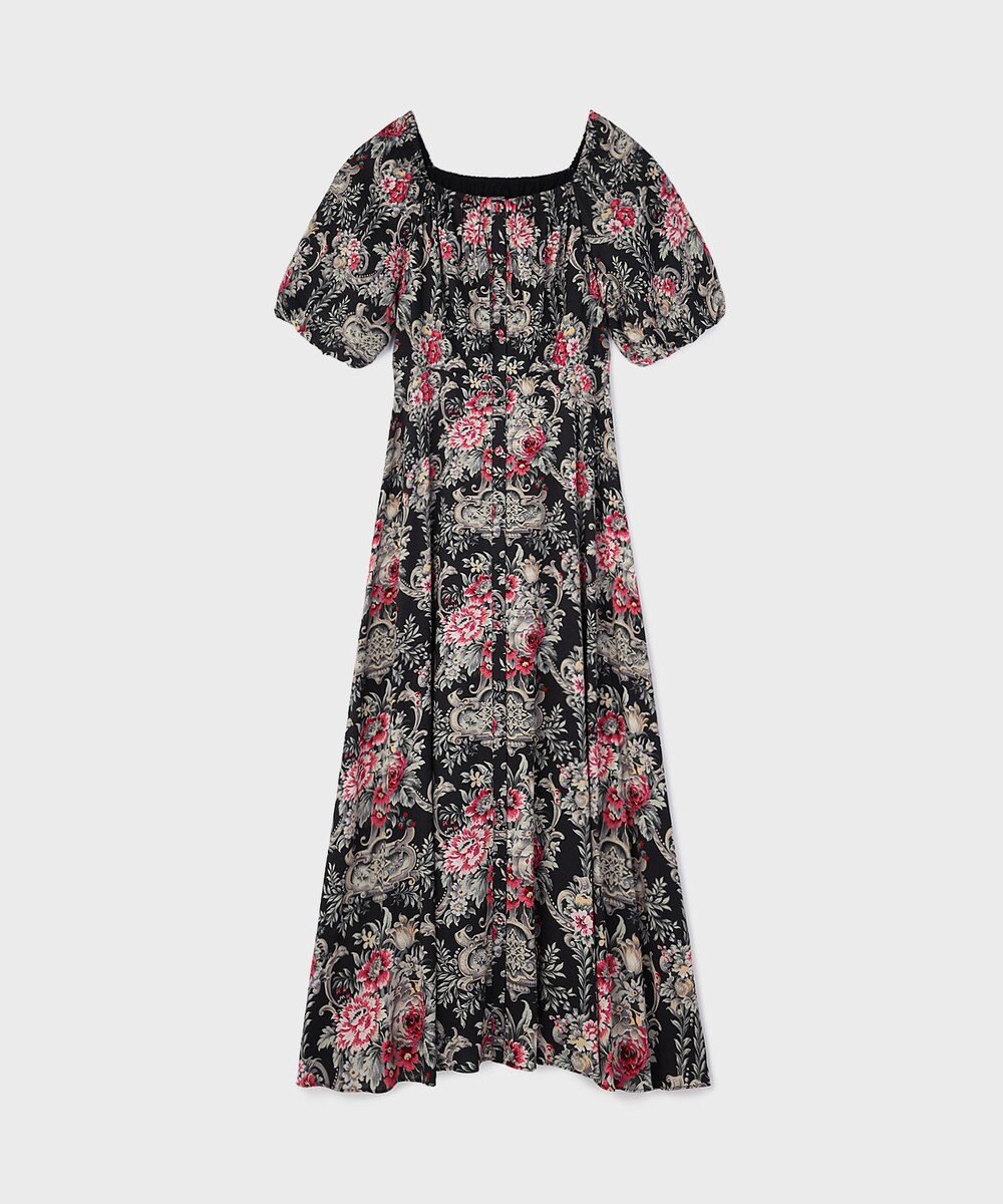 GRACE CONTINENTAL ヴィンテージフラワープリントワンピース 