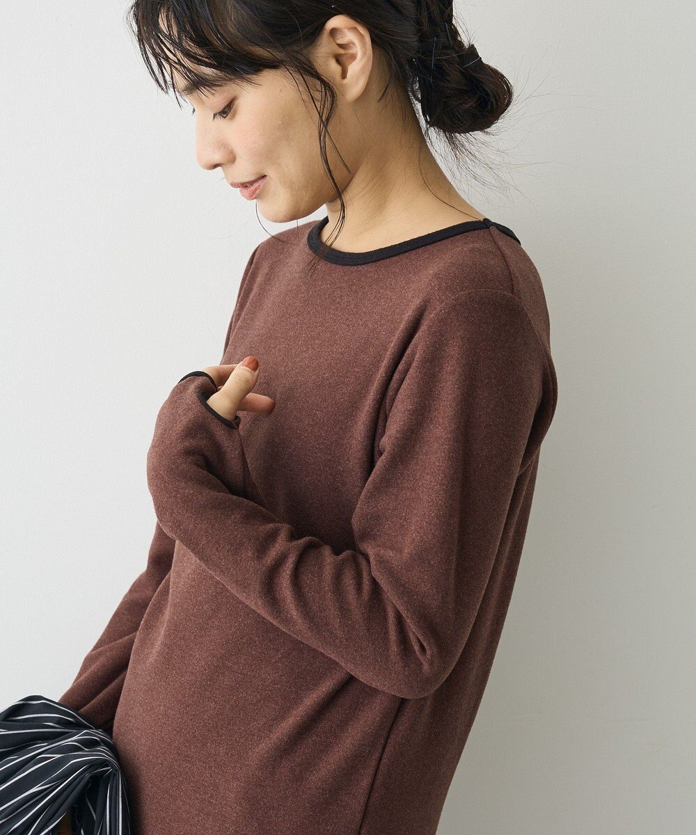 CRAFT STANDARD BOUTIQUE バイカラーパイピングプルオーバー 