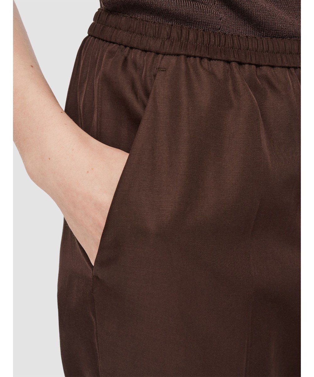 JOSEPH ソフトコットンシルク　クロップドトラウザーズ 