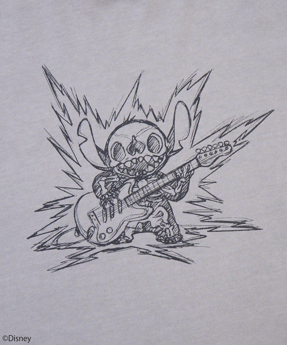 earth music&ecology スティッチ／フリルドッキングＴＥＥ 