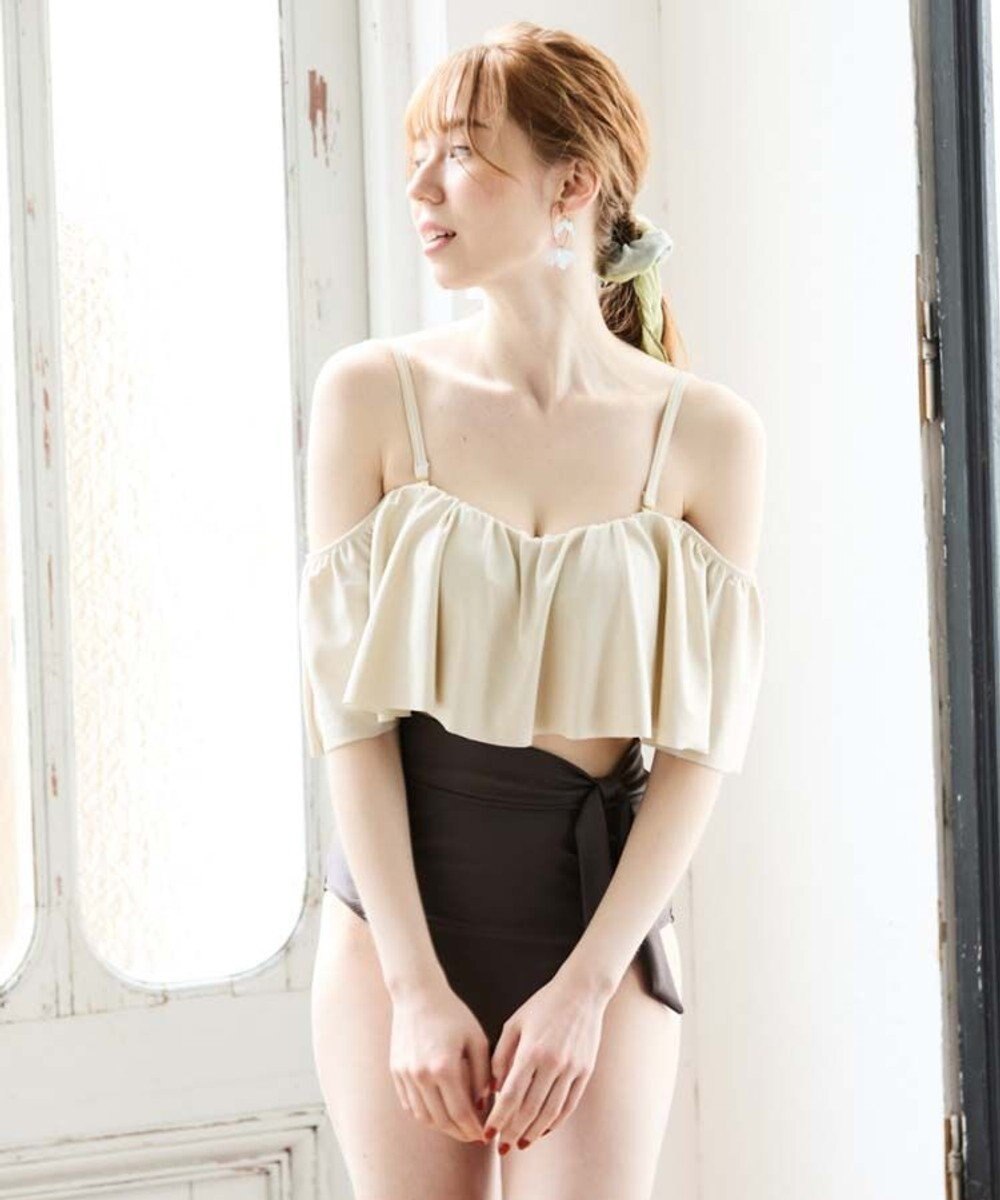 San-ai Resort（三愛水着楽園） 【SALE】ワコール定番商品カップ使用GHIカップの大きなお胸に対応【グラマラスフィット】ワイヤー水着　9D-M　【San-ai Resort（サンアイリゾート）】 