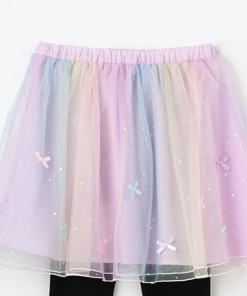 ANY KIDS リボン×ラメチュールスカッツ 