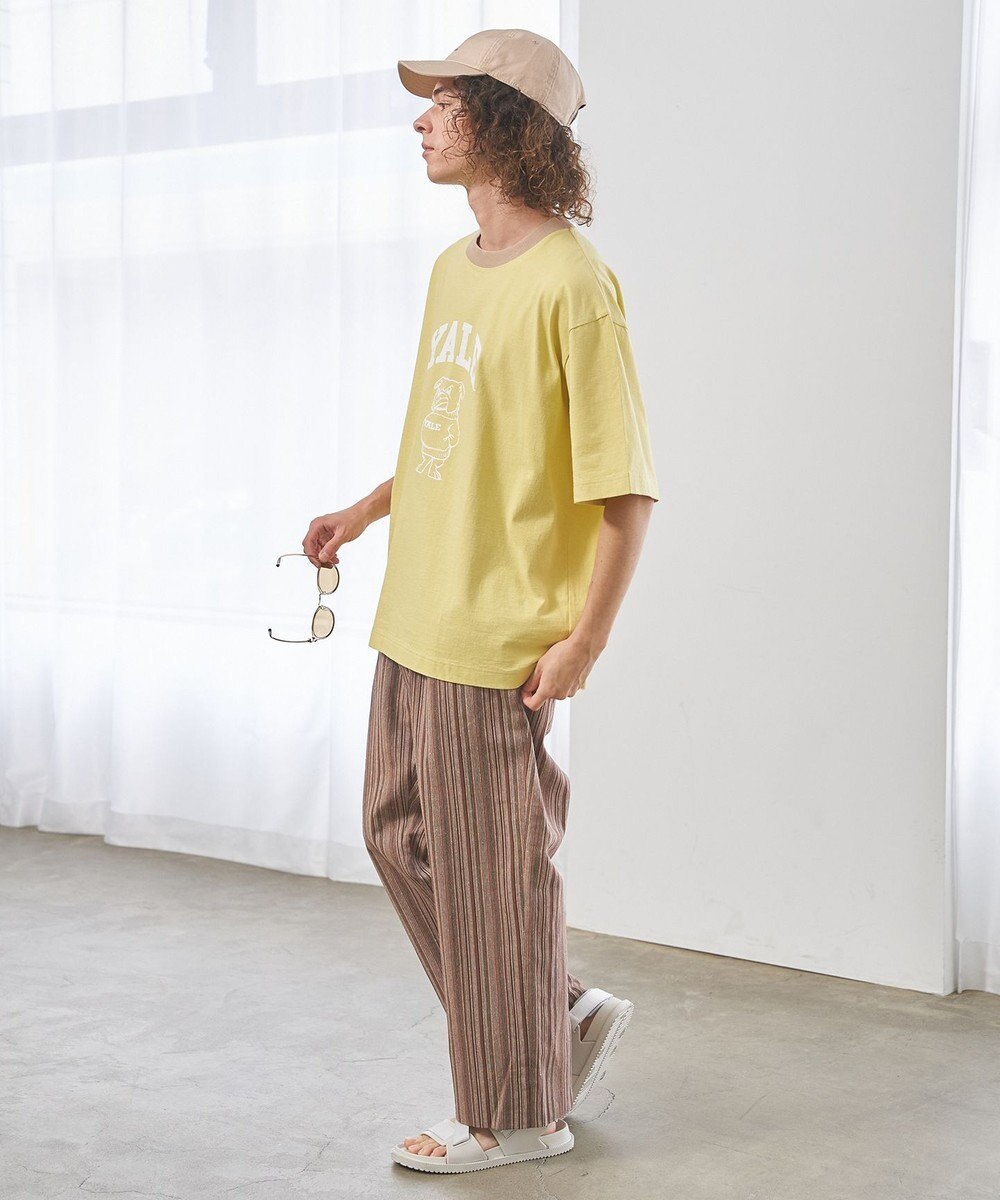 J.PRESS YORK STREET 【UNISEX】YALEアーチロゴ Tシャツ 