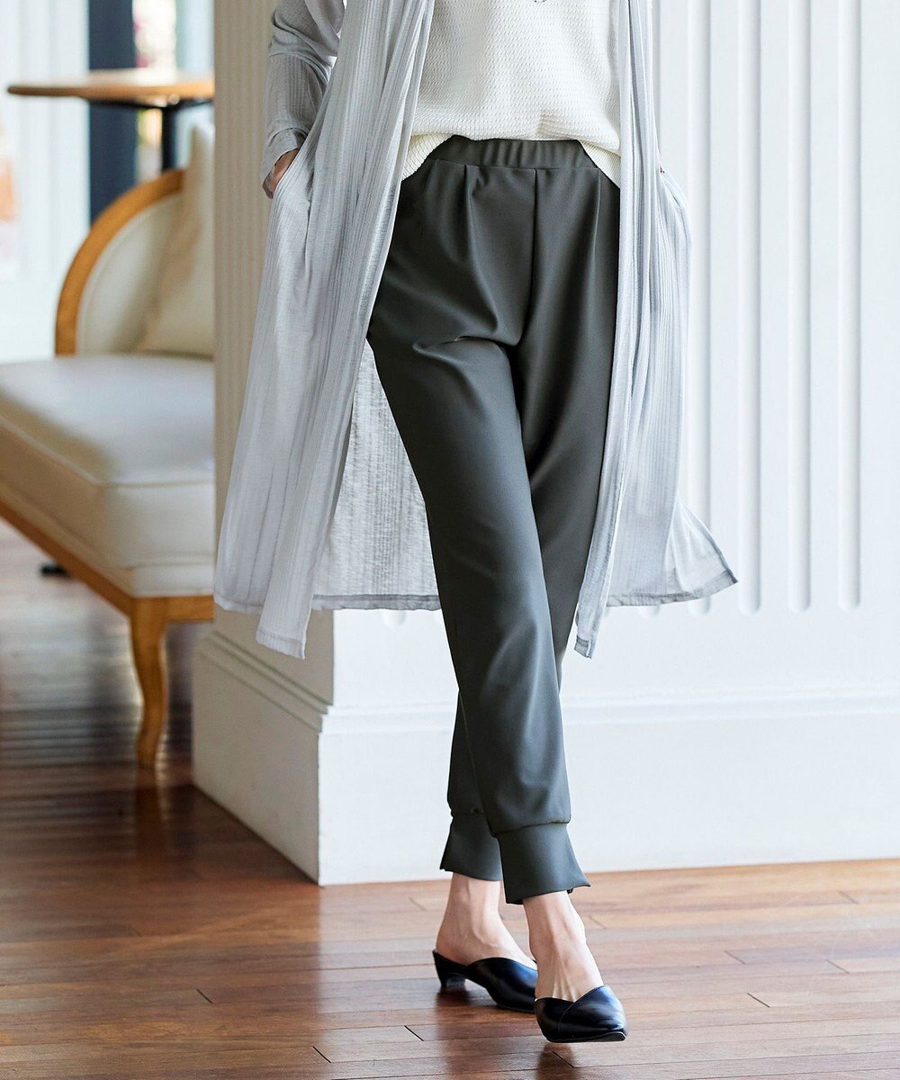 Tiaclasse L 【日本製・洗える】ロイカジョガーパンツ 