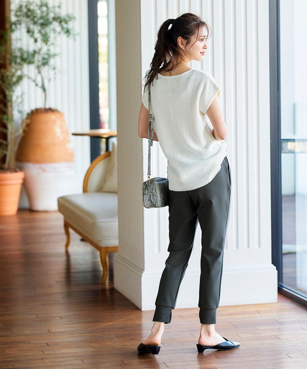 Tiaclasse L 【日本製・洗える】ロイカジョガーパンツ 