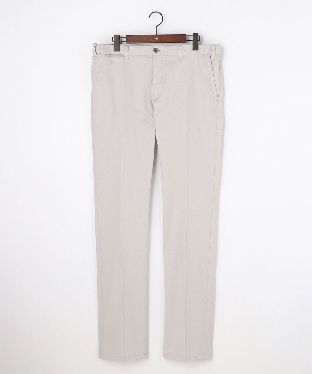 JOSEPH ABBOUD 【キングサイズ・ウエストも伸びる!オーガニックコットン使用】ハイパワーカルゼ パンツ 26SSモデル 