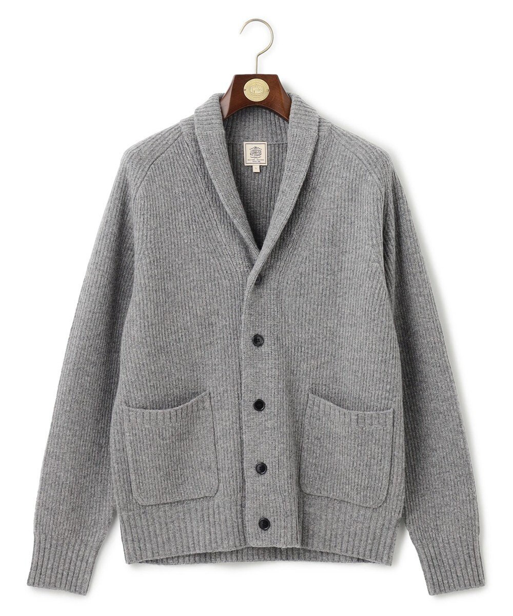J.PRESS MEN 【WEB限定】畔編み ショールカーディガン 