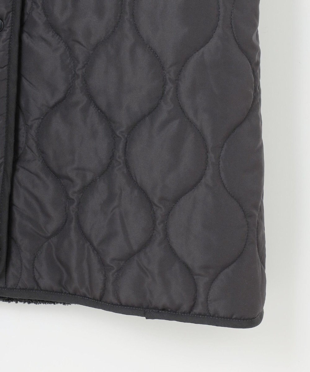 ANY L 【マフラー付き】キルトリバーシブルコート 