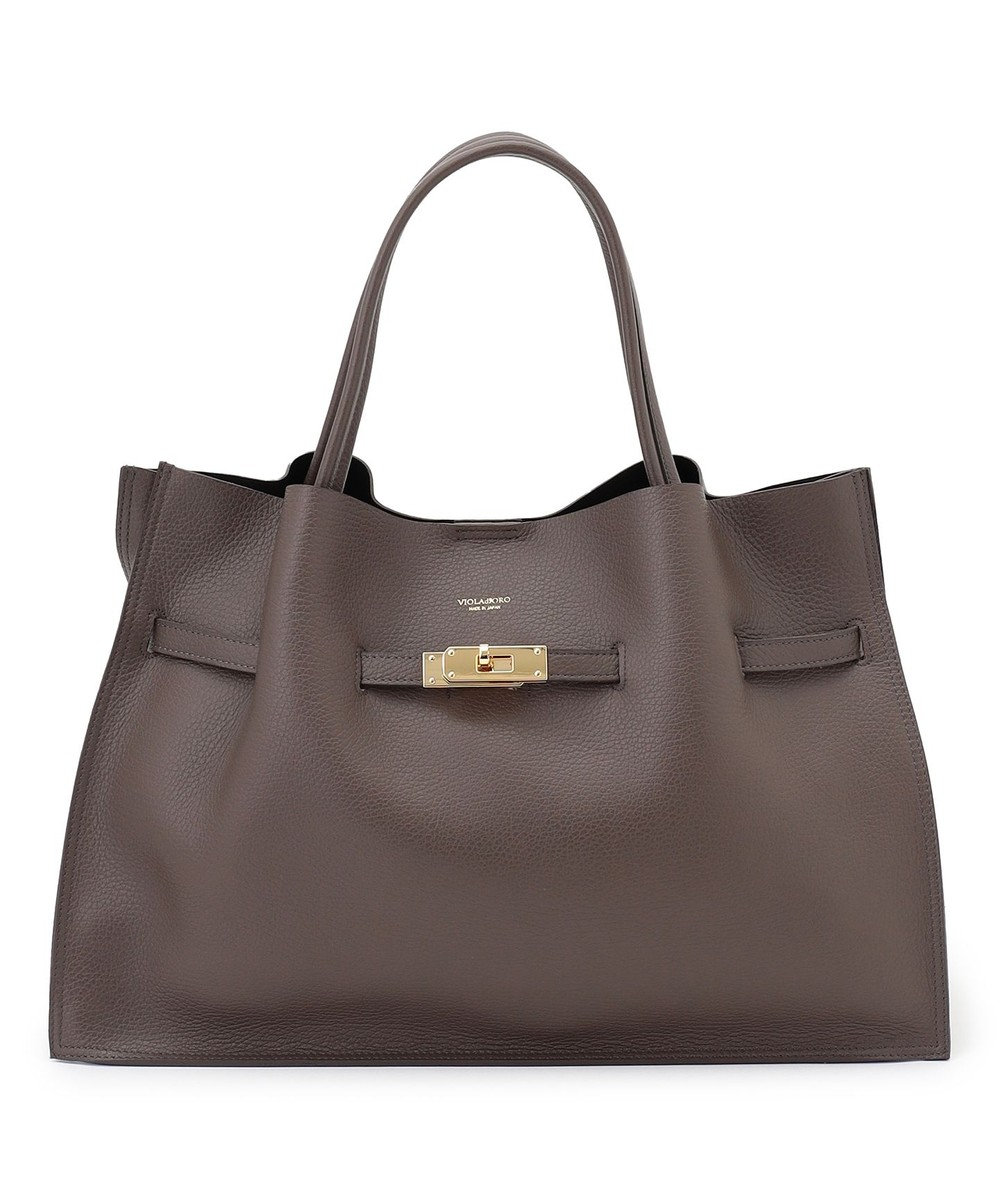 23区 VIOLAd'ORO イタリアンWフェイスレザー ラージ トートバッグ 