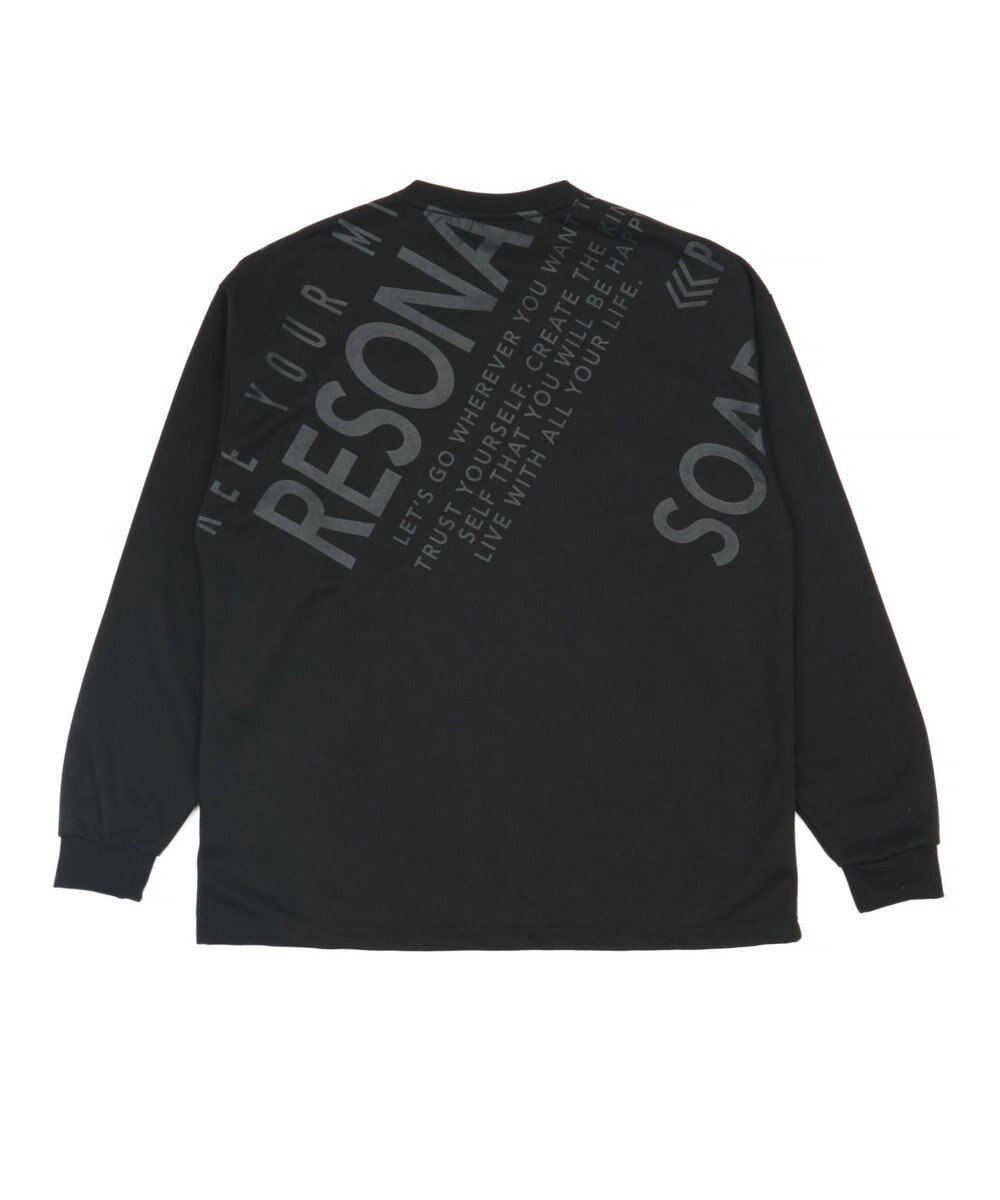 WEGO エンボスグラフィックT(LS) 