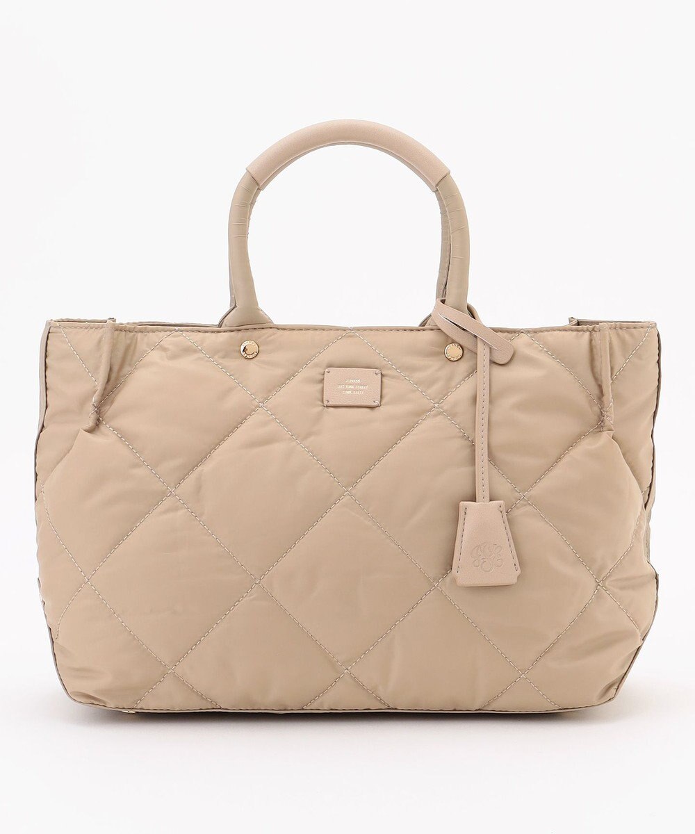J.PRESS LADIES 【2way】ボンディングキルト トート バッグ 